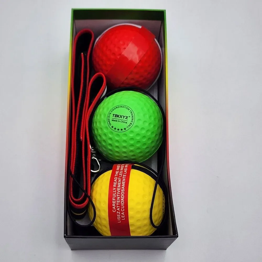 TEKXYZ Reflex Balls‎ for Reaction, Agility, Coordination, Boxing Skills NEW